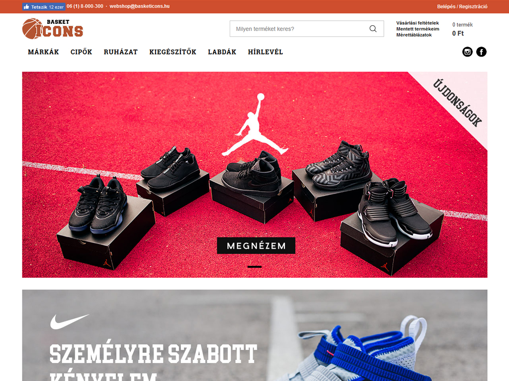 Basket Icons webshop